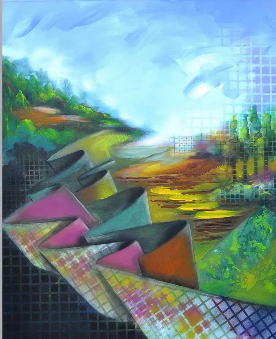 "isimsiz" eseri RIDVAN ÖZGÜR tarafından 2013 yılında 72x93 cm ölçülerinde Tuval üzeri yağlı boya tekniği ile yapılmıştır.