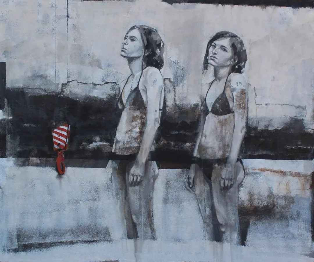 "isimsiz" eseri ŞAHİN DEMİR tarafından 2013 yılında 116x140 cm ölçülerinde Tuval üzeri yağlı boya tekniği ile yapılmıştır.