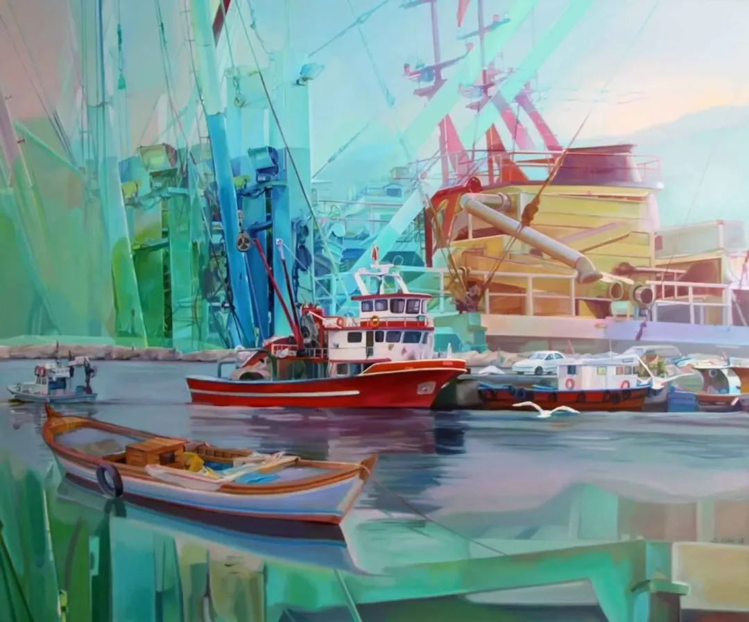 "isimsiz" eseri SELDA EREN tarafından 2013 yılında 116x140 cm ölçülerinde Tuval üzeri yağlı boya tekniği ile yapılmıştır.