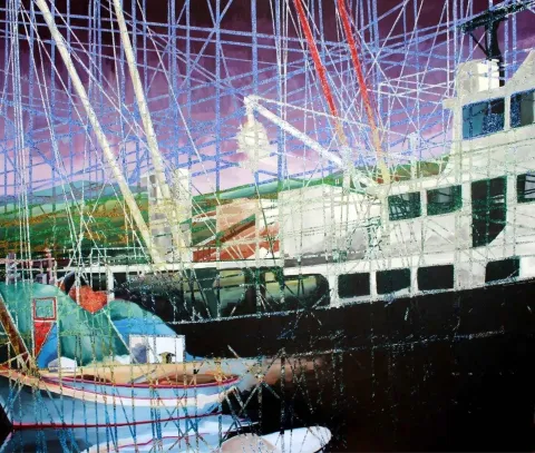 YASİN DAĞ — “isimsiz”, 2013 "isimsiz" eseri YASİN DAĞ tarafından 2013 yılında 116x140 cm ölçülerinde Tuval üzeri yağlı boya tekniği ile yapılmıştır.