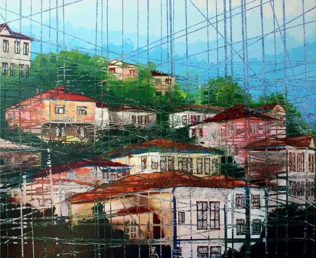 yakınlaştır "isimsiz" eseri YASİN DAĞ tarafından 2013 yılında 116x140 cm ölçülerinde Tuval üzeri yağlı boya tekniği ile yapılmıştır.