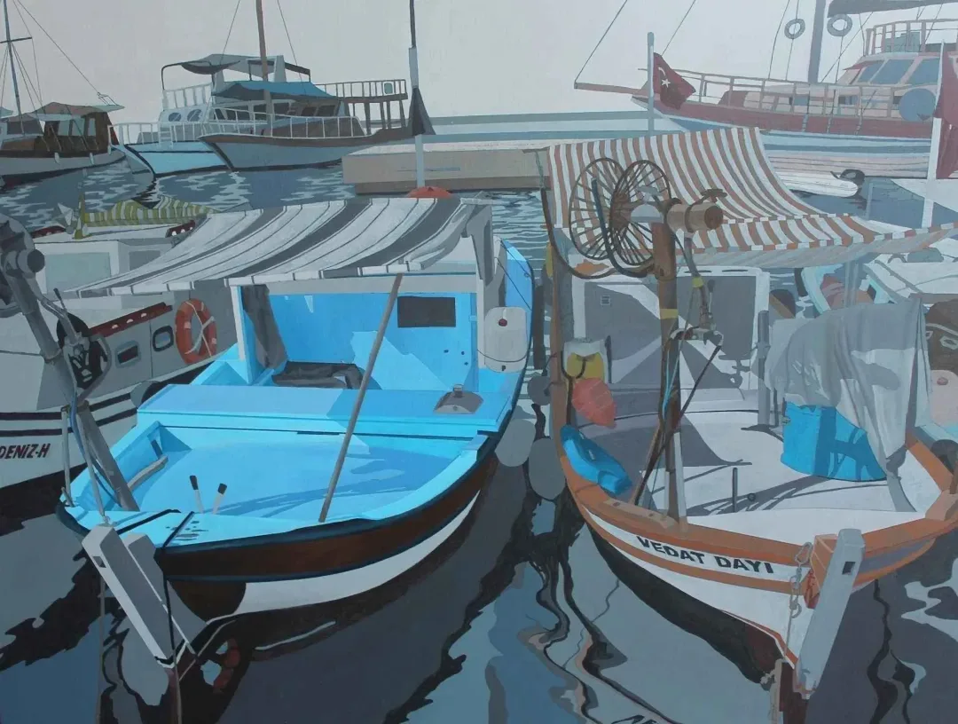 "isimsiz" eseri BERK ARIKAN tarafından 2013 yılında 72x93 cm ölçülerinde Tuval üzeri yağlı boya tekniği ile yapılmıştır.