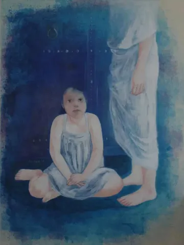 AYŞE TUBA BOYACI — “İzlenimyorum - Tunus”, 2013 "İzlenimyorum - Tunus" eseri AYŞE TUBA BOYACI tarafından 2013 yılında 120x90 cm ölçülerinde Tuval üzeri akrilik boya tekniği ile yapılmıştır.