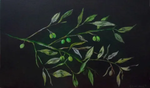 "İzlenimyorum - Tunus" eseri KORAY ÇAKMAK tarafından 2013 yılında 30x50 cm ölçülerinde Tuval üzeri akrilik boya tekniği ile yapılmıştır.