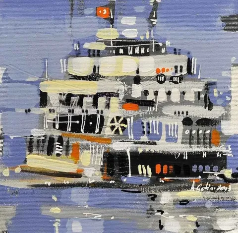 "isimsiz" eseri AYHAN ÇETİN tarafından 20x20 cm ölçülerinde yapılmıştır.