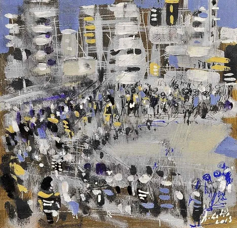 "isimsiz" eseri AYHAN ÇETİN tarafından 20x20 cm ölçülerinde yapılmıştır.