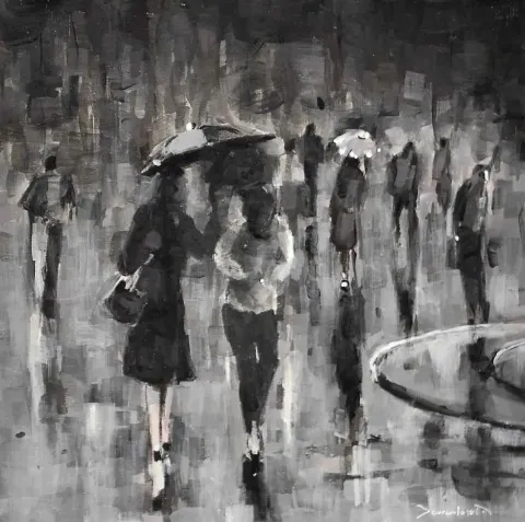 MUSTAFA DEVRAN TOSUN — “isimsiz” "isimsiz" eseri MUSTAFA DEVRAN TOSUN tarafından 20x20 cm ölçülerinde yapılmıştır.