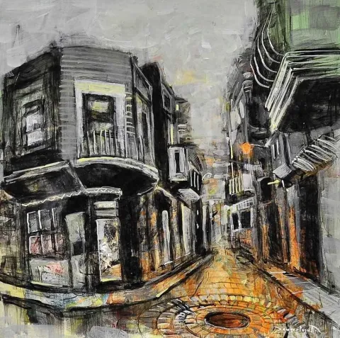 "isimsiz" eseri MUSTAFA DEVRAN TOSUN tarafından 20x20 cm ölçülerinde yapılmıştır.