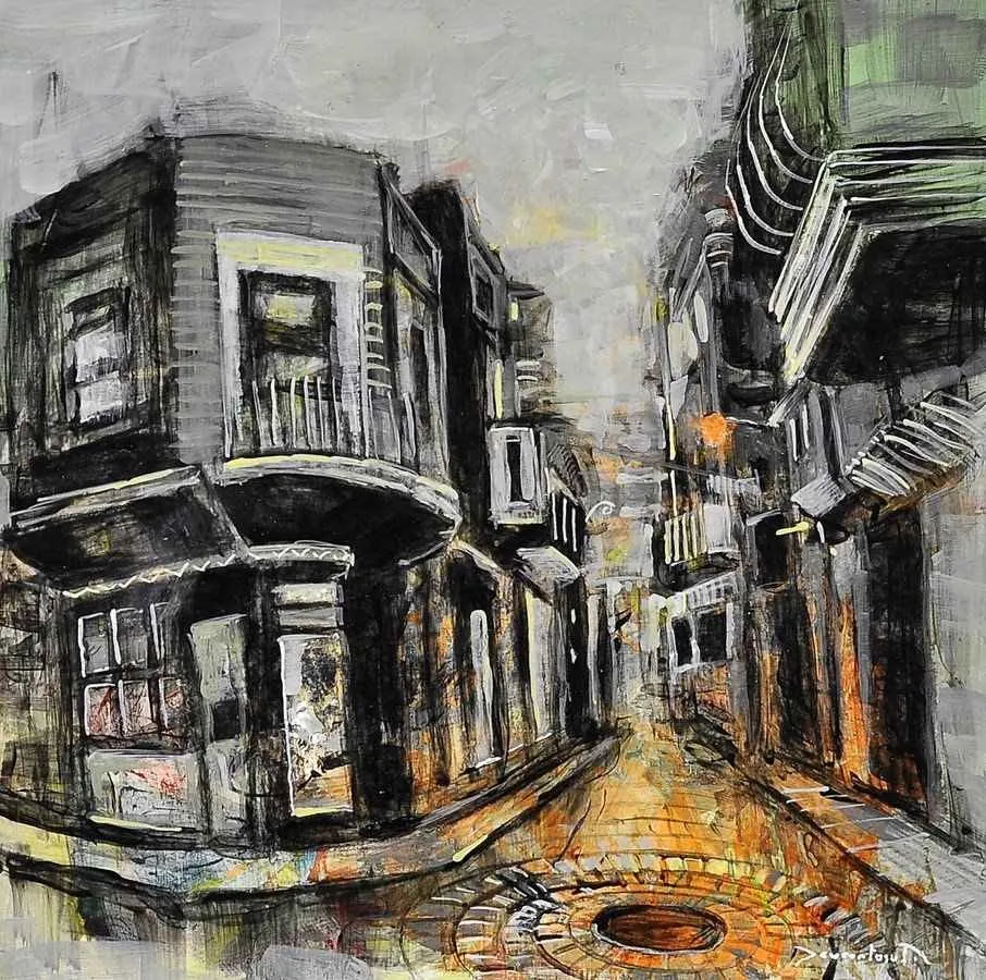 "isimsiz" eseri MUSTAFA DEVRAN TOSUN tarafından 20x20 cm ölçülerinde yapılmıştır.