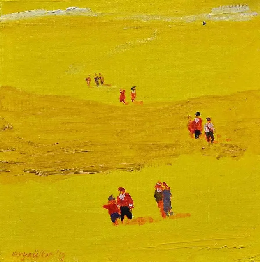 "isimsiz" eseri DERYA ÜLKER tarafından 20x20 cm ölçülerinde yapılmıştır.
