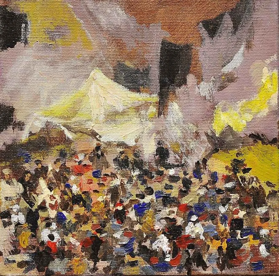 "isimsiz" eseri DERYA ÜLKER tarafından 20x20 cm ölçülerinde yapılmıştır.