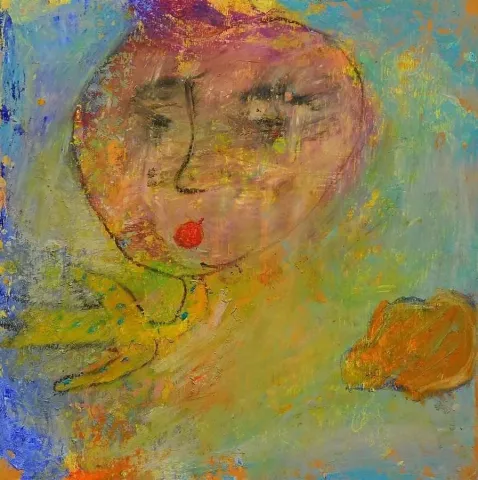 EYLÜL ESMER — “isimsiz” "isimsiz" eseri EYLÜL ESMER tarafından 20x20 cm ölçülerinde yapılmıştır.