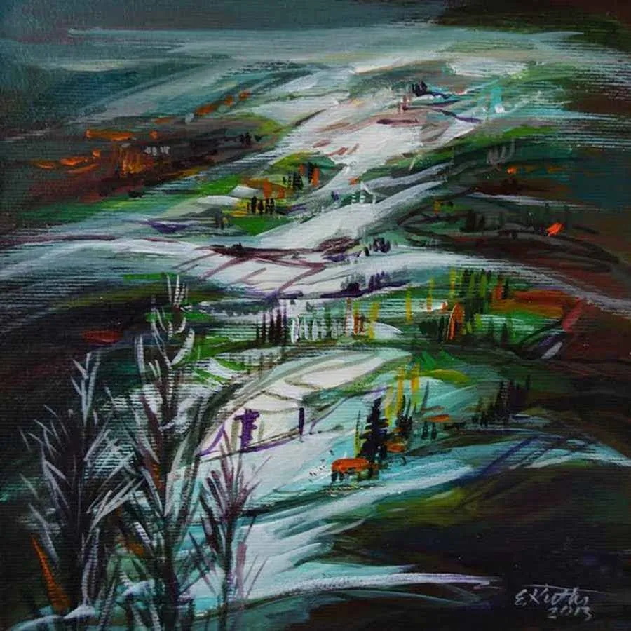 "isimsiz" eseri EKREM KUTLU tarafından 20x20 cm ölçülerinde yapılmıştır.