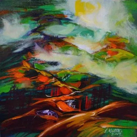 "isimsiz" eseri EKREM KUTLU tarafından 20x20 cm ölçülerinde yapılmıştır.