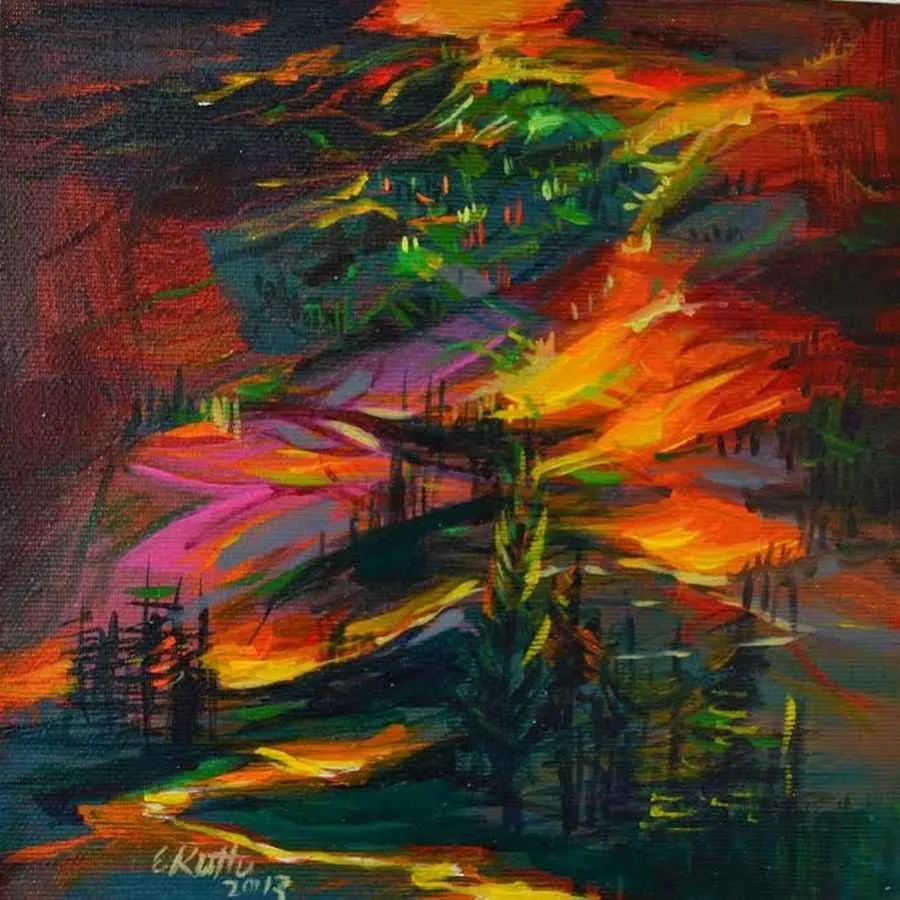"isimsiz" eseri EKREM KUTLU tarafından 20x20 cm ölçülerinde yapılmıştır.