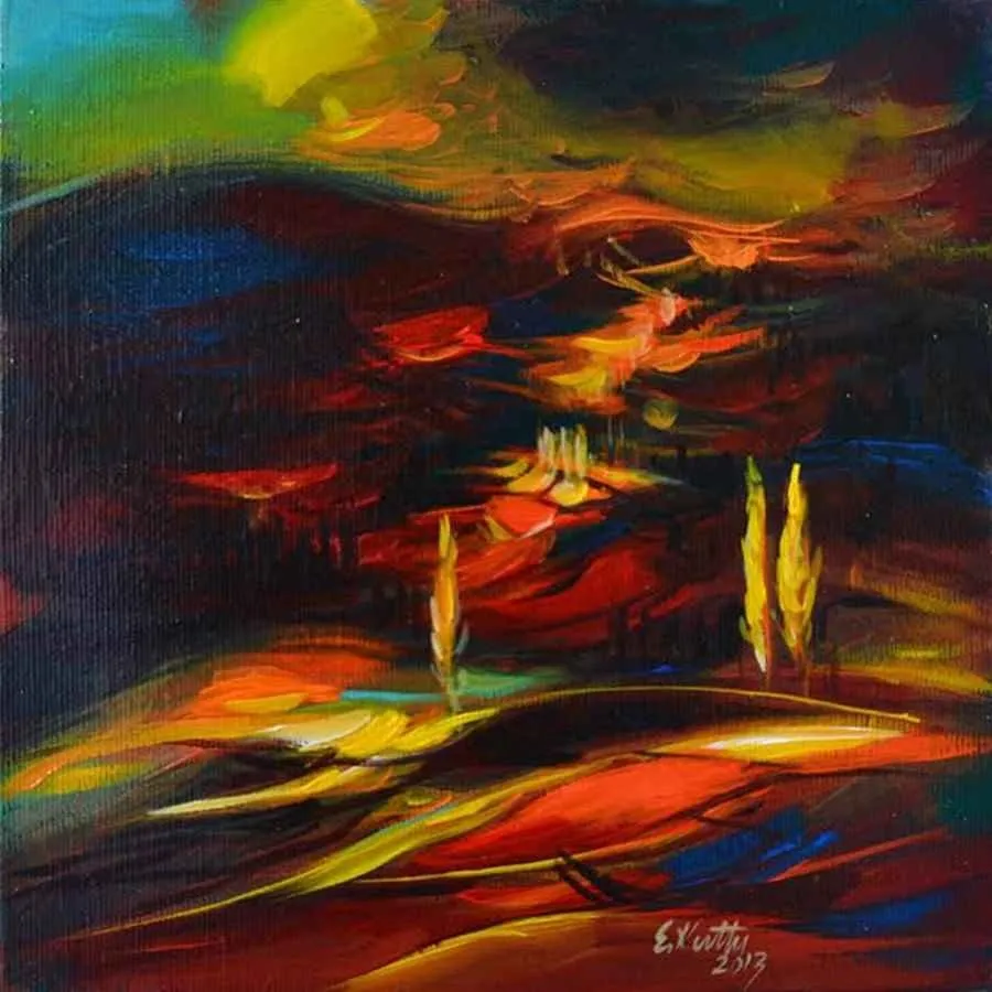 "isimsiz" eseri EKREM KUTLU tarafından 20x20 cm ölçülerinde yapılmıştır.