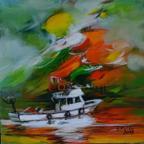 "isimsiz" eseri EKREM KUTLU tarafından 20x20 cm ölçülerinde yapılmıştır.