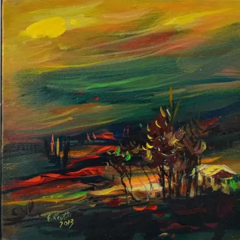 "isimsiz" eseri EKREM KUTLU tarafından 20x20 cm ölçülerinde yapılmıştır.