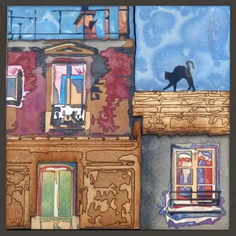 "isimsiz" eseri EMRE LÜLE tarafından 20x20 cm ölçülerinde yapılmıştır.