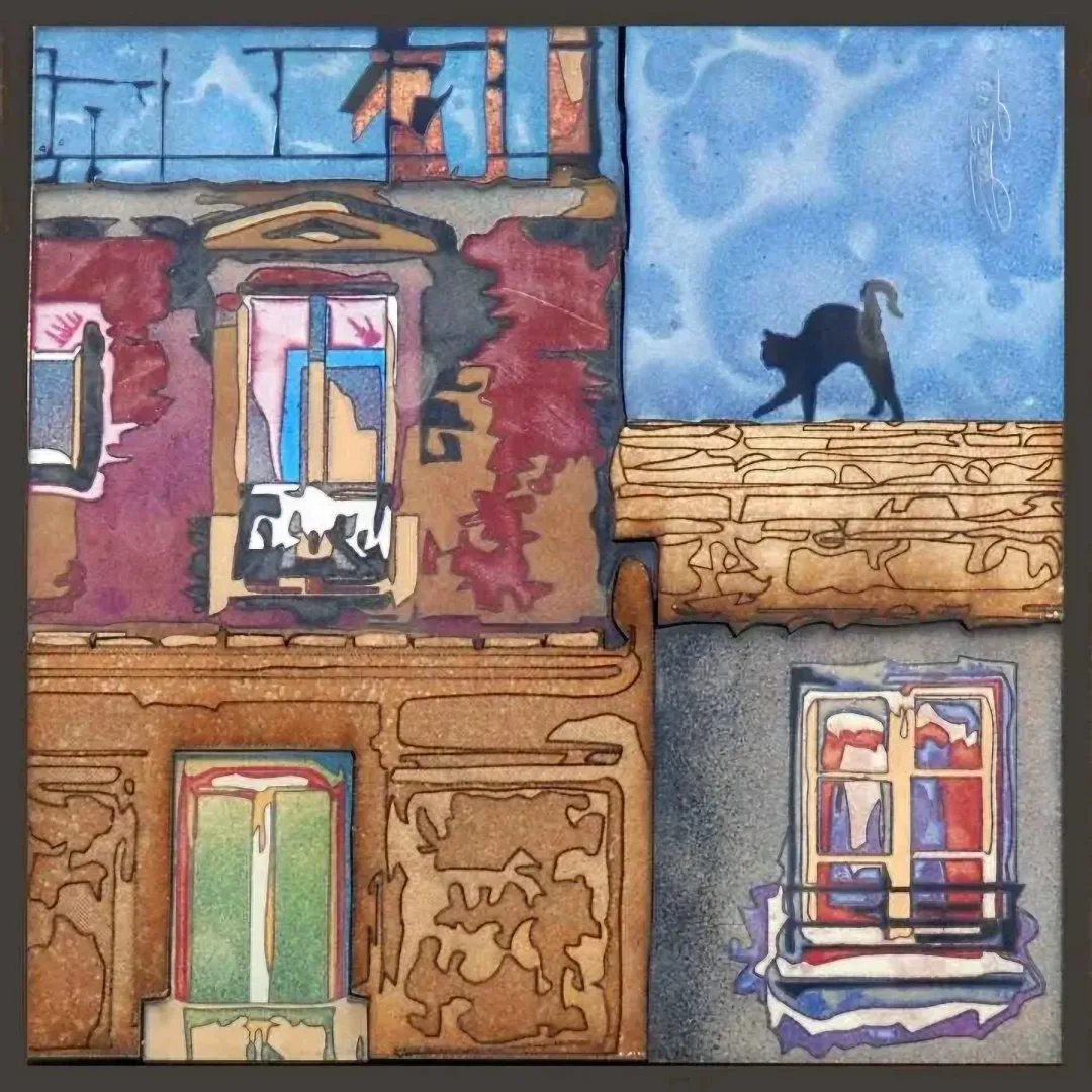 "isimsiz" eseri EMRE LÜLE tarafından 20x20 cm ölçülerinde yapılmıştır.