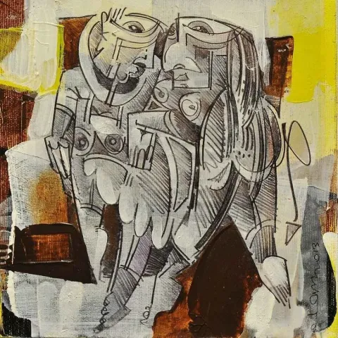 ERHAN LANPİR — “isimsiz” "isimsiz" eseri ERHAN LANPİR tarafından 20x20 cm ölçülerinde yapılmıştır.