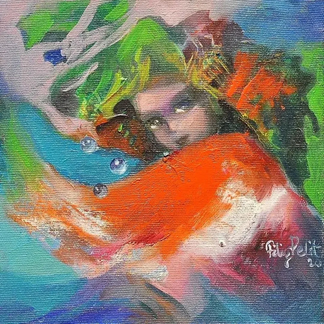 "isimsiz" eseri FİLİZ PELİT tarafından 20x20 cm ölçülerinde yapılmıştır.