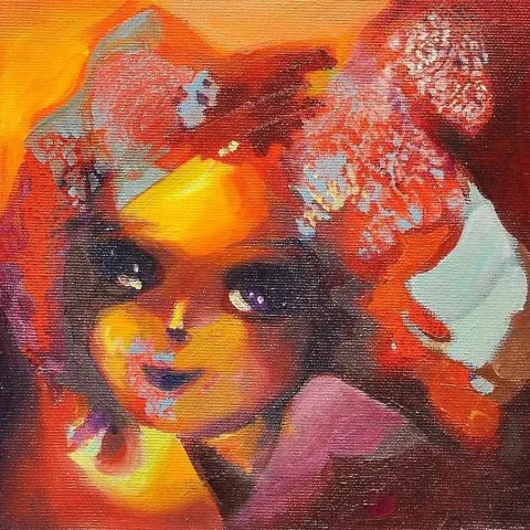 "isimsiz" eseri FİLİZ PELİT tarafından 20x20 cm ölçülerinde yapılmıştır.