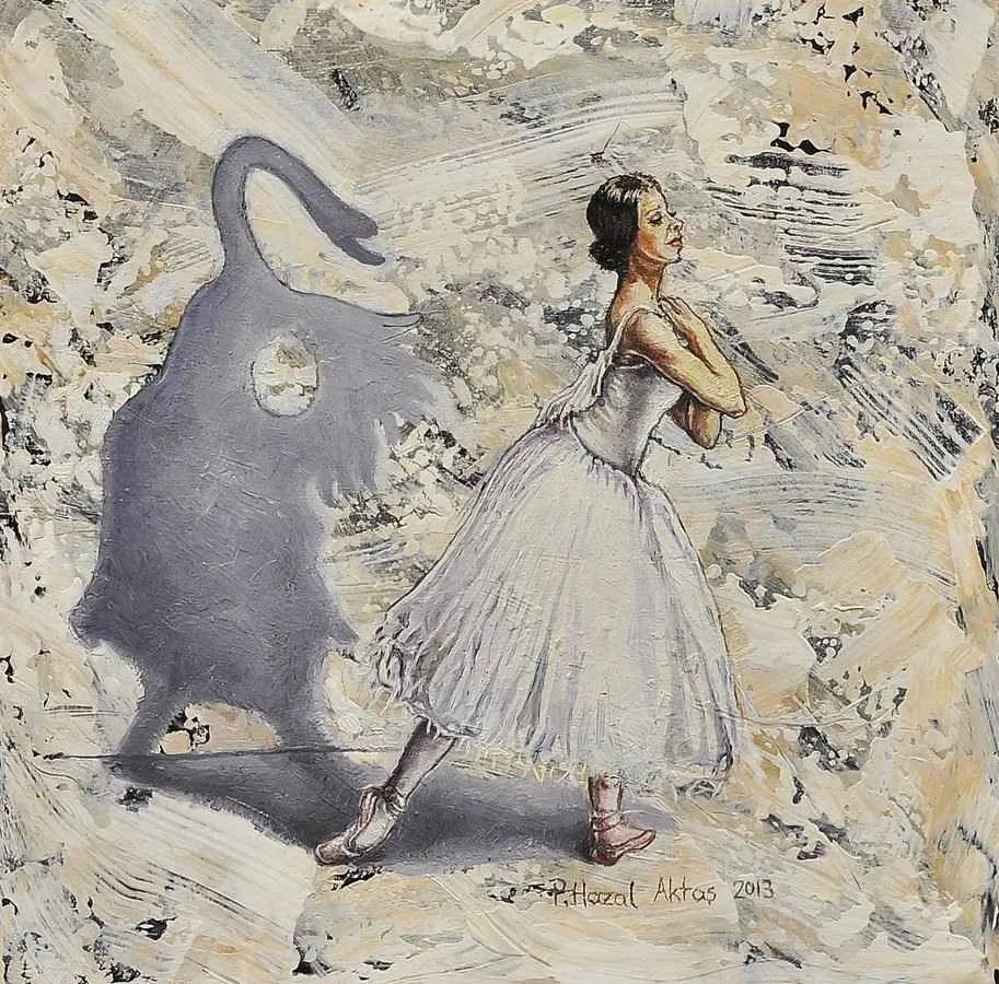 "isimsiz" eseri PELİN HAZAL AKTAŞ tarafından 20x20 cm ölçülerinde yapılmıştır.