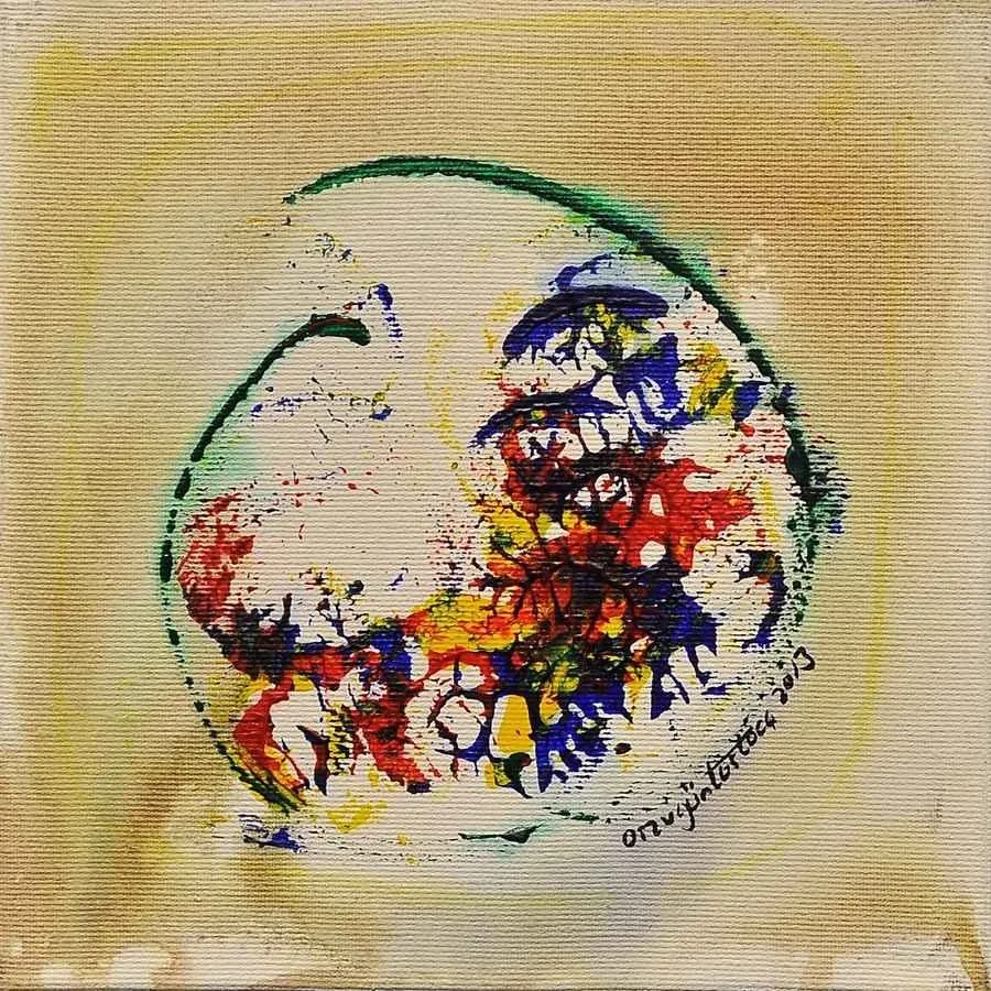 "isimsiz" eseri ARZU TORTOÇ tarafından 20x20 cm ölçülerinde yapılmıştır.