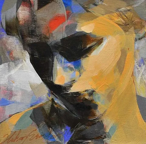 HAKAN ERASLAN — “isimsiz” "isimsiz" eseri HAKAN ERASLAN tarafından 20x20 cm ölçülerinde yapılmıştır.