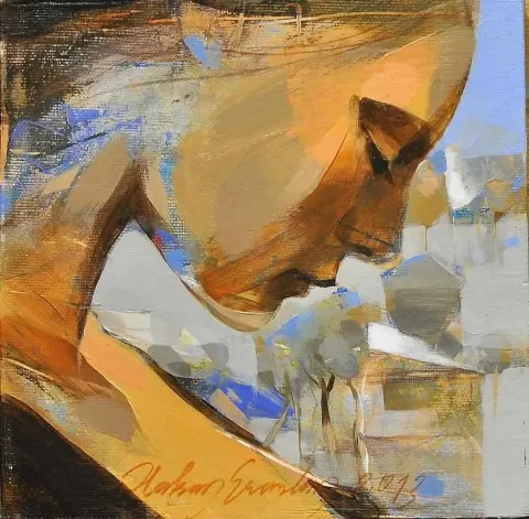 HAKAN ERASLAN — “isimsiz” "isimsiz" eseri HAKAN ERASLAN tarafından 20x20 cm ölçülerinde yapılmıştır.