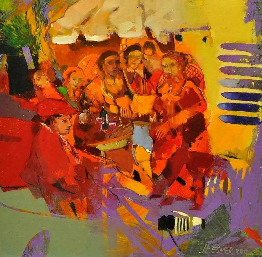"isimsiz" eseri HAKAN ESMER tarafından 20x20 cm ölçülerinde yapılmıştır.