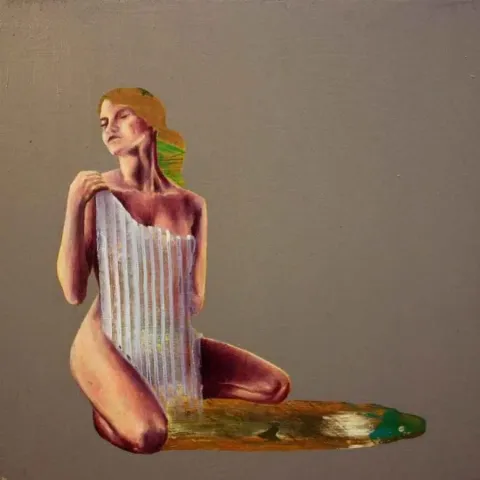 "isimsiz" eseri MEVLÜT AKAR tarafından 20x20 cm ölçülerinde yapılmıştır.