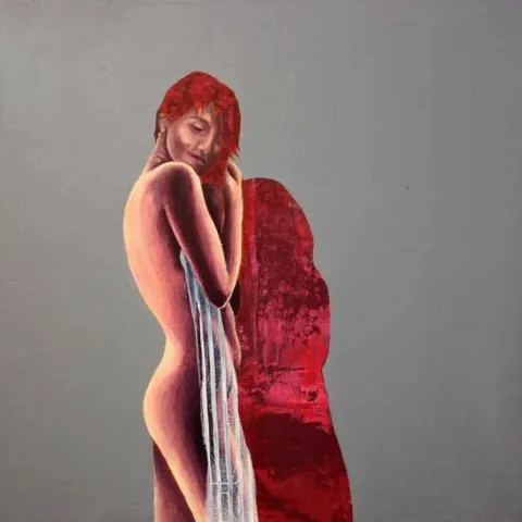"isimsiz" eseri MEVLÜT AKAR tarafından 20x20 cm ölçülerinde yapılmıştır.