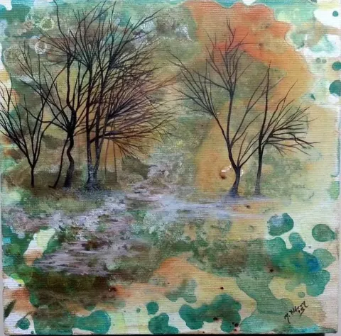 MEHMET YILDIRIM — “isimsiz” "isimsiz" eseri MEHMET YILDIRIM tarafından 20x20 cm ölçülerinde yapılmıştır.