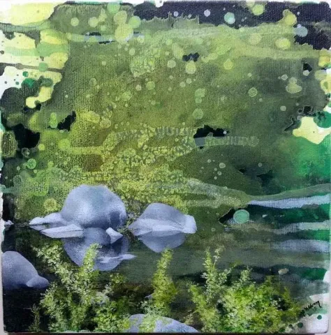 MEHMET YILDIRIM — “isimsiz” "isimsiz" eseri MEHMET YILDIRIM tarafından 20x20 cm ölçülerinde yapılmıştır.
