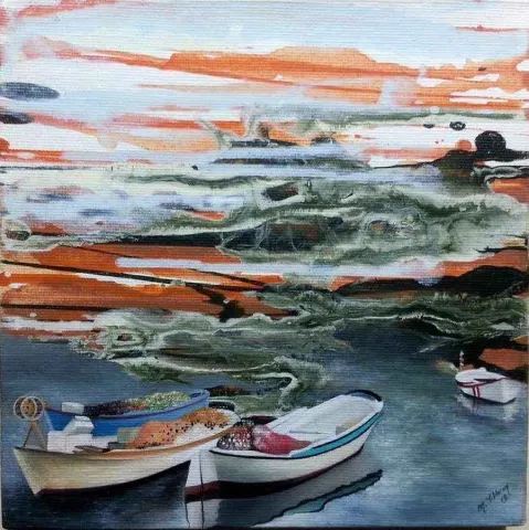 MEHMET YILDIRIM — “isimsiz” "isimsiz" eseri MEHMET YILDIRIM tarafından 20x20 cm ölçülerinde yapılmıştır.