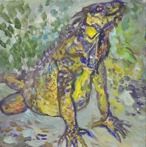 NİL KÖKEN — “isimsiz” "isimsiz" eseri NİL KÖKEN tarafından 20x20 cm ölçülerinde yapılmıştır.