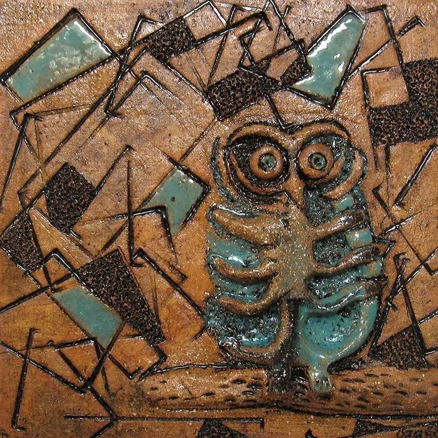 "isimsiz" eseri ÖZGÜR KAPTAN tarafından 20x20 cm ölçülerinde yapılmıştır.