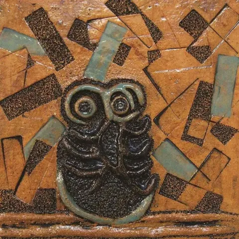 "isimsiz" eseri ÖZGÜR KAPTAN tarafından 20x20 cm ölçülerinde yapılmıştır.