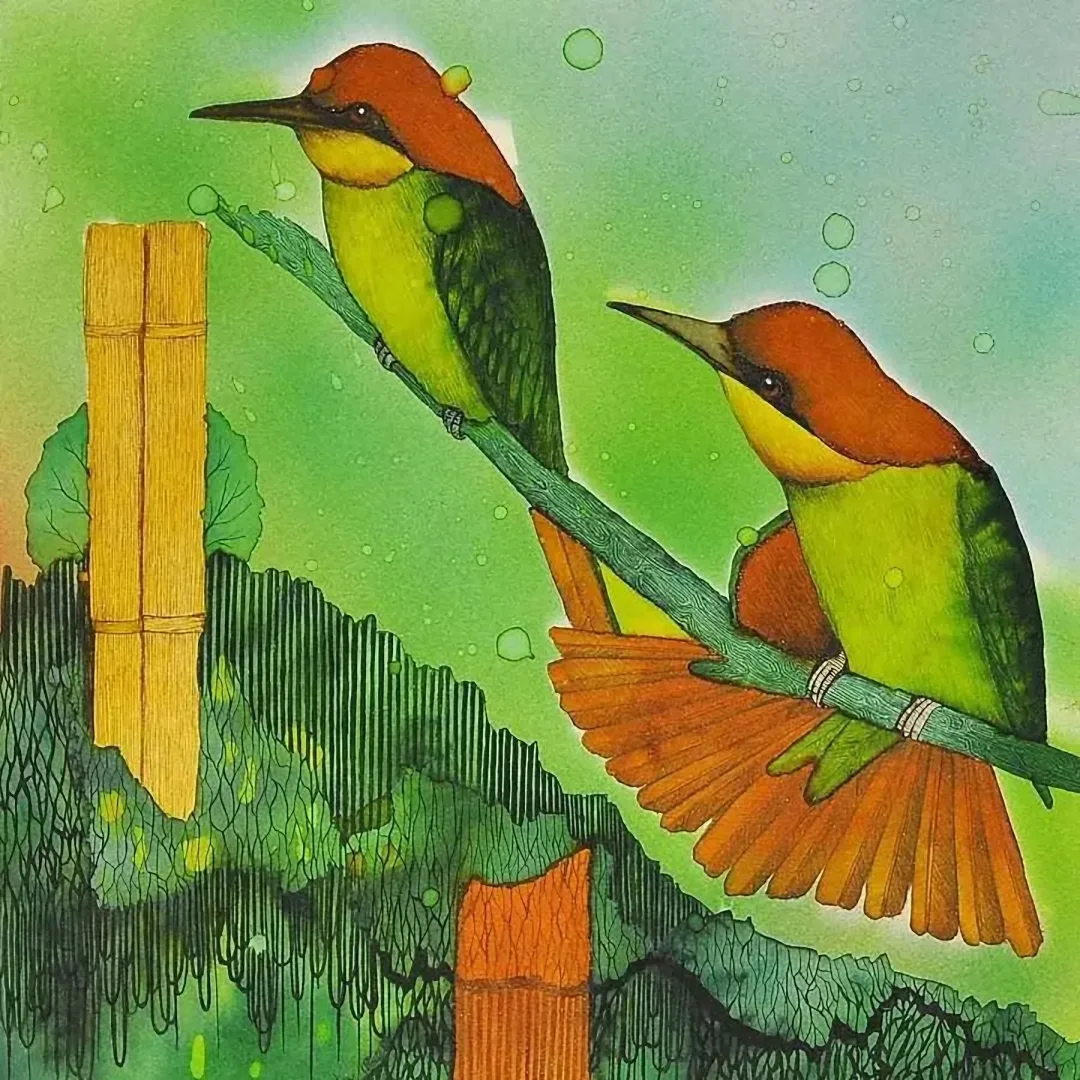 "isimsiz" eseri ÖZLEM UĞUZ tarafından 20x20 cm ölçülerinde yapılmıştır.