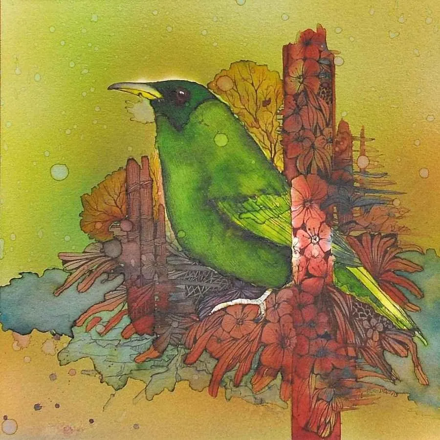 "isimsiz" eseri ÖZLEM UĞUZ tarafından 20x20 cm ölçülerinde yapılmıştır.