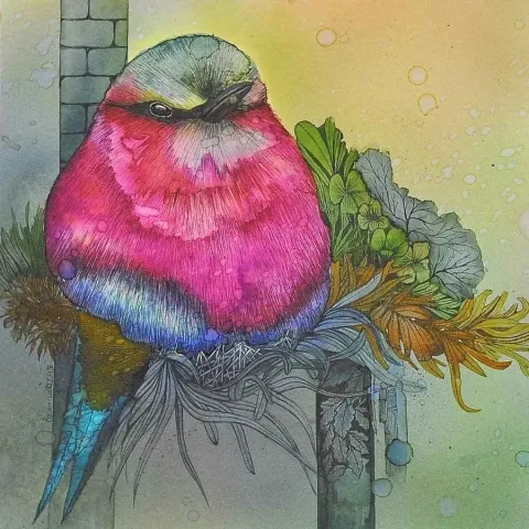 "isimsiz" eseri ÖZLEM UĞUZ tarafından 20x20 cm ölçülerinde yapılmıştır.