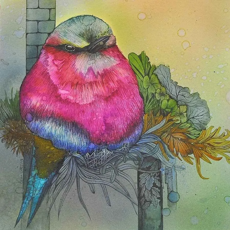 "isimsiz" eseri ÖZLEM UĞUZ tarafından 20x20 cm ölçülerinde yapılmıştır.