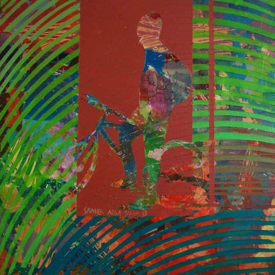 "isimsiz" eseri ARDA SELİM tarafından 20x20 cm ölçülerinde yapılmıştır.
