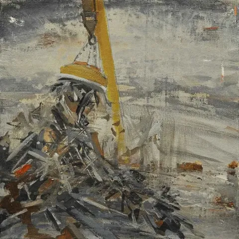 "isimsiz" eseri ŞAHİN DEMİR tarafından 20x20 cm ölçülerinde yapılmıştır.