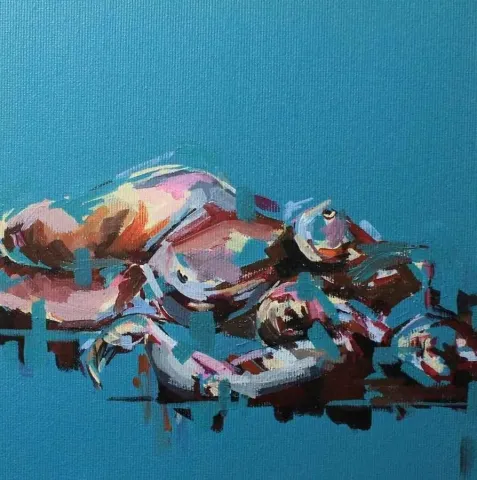 SENA DÖNMEZ — “isimsiz” "isimsiz" eseri SENA DÖNMEZ tarafından 20x20 cm ölçülerinde yapılmıştır.