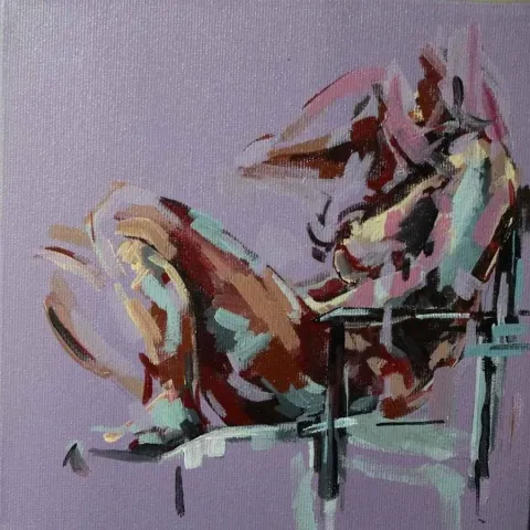 SENA DÖNMEZ — “isimsiz” "isimsiz" eseri SENA DÖNMEZ tarafından 20x20 cm ölçülerinde yapılmıştır.