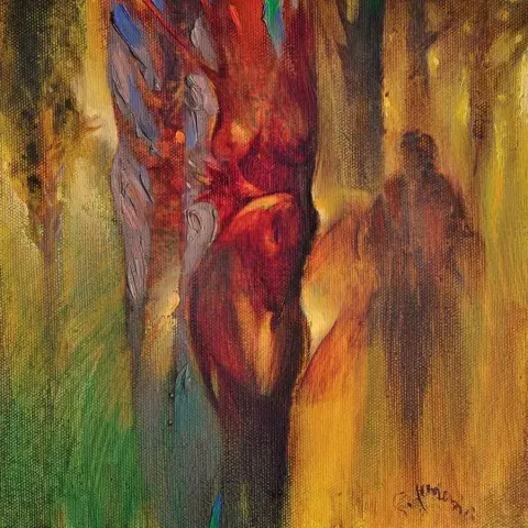 "isimsiz" eseri SERDAR LEBLEBİCİ tarafından 20x20 cm ölçülerinde yapılmıştır.