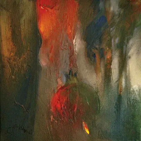 "isimsiz" eseri SERDAR LEBLEBİCİ tarafından 20x20 cm ölçülerinde yapılmıştır.